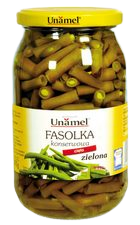 Unamel Fasolka konserwowa zielona